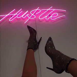 Highly Classified Rhinestone Heels